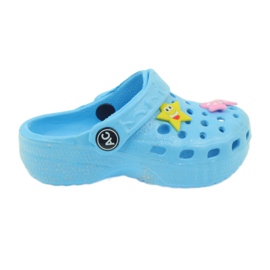 American Club Amerikkalaiset siniset virkatut tossut sininen