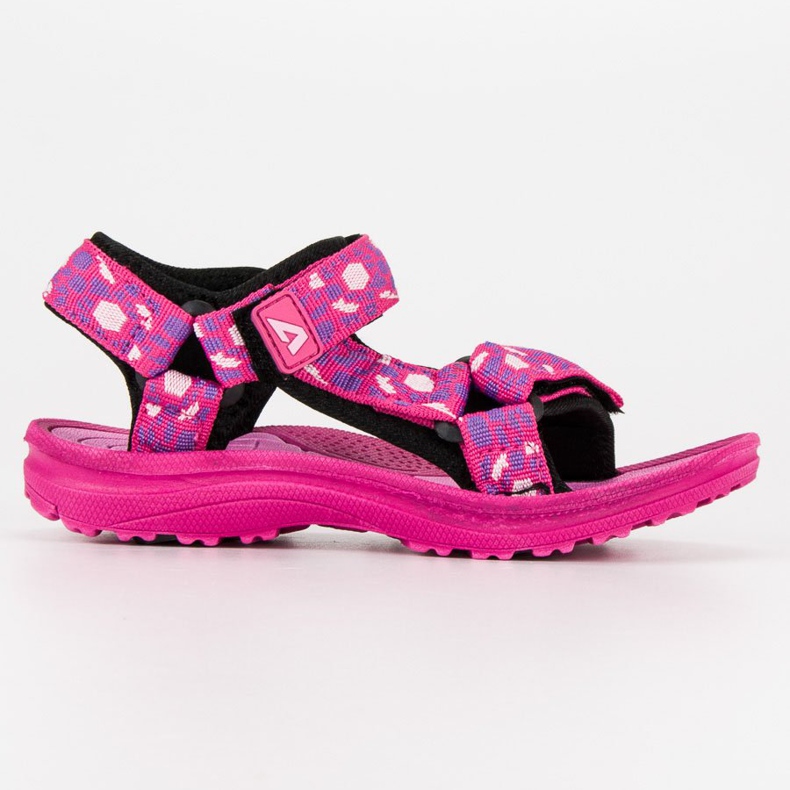 American Club Kankaasta amerikkalaiset sandaalit vaaleanpunainen