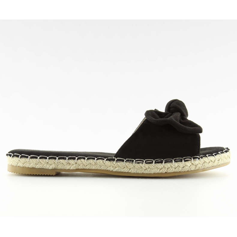 Mustat 8758 mustat tossut rusetilla