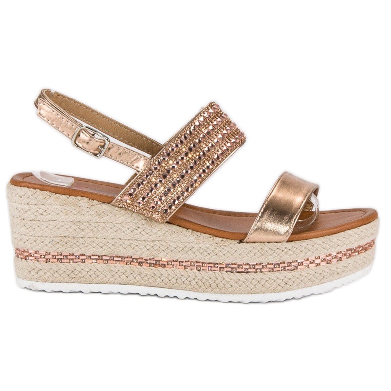 Seastar Wedge espadrillit keltainen monivärinen vaaleanpunainen Seastar Wedge espadrillit keltainen monivärinen vaaleanpunainen