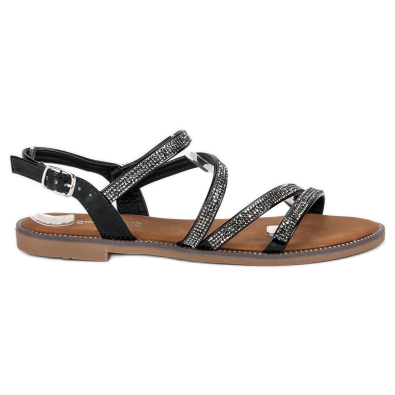 Sweet Shoes Naisten mustat sandaalit