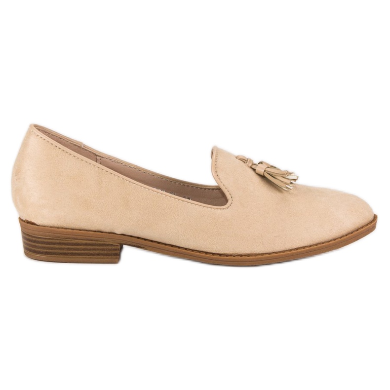 SDS Muodikkaita mokkanahkaa ruskea