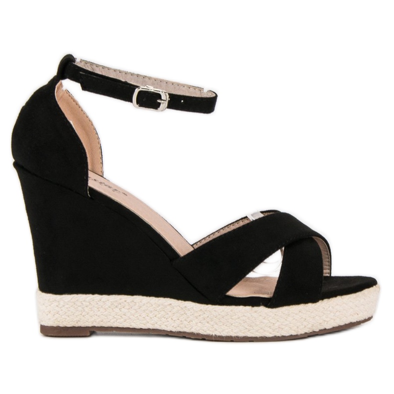 Seastar Suede kiila sandaalit musta