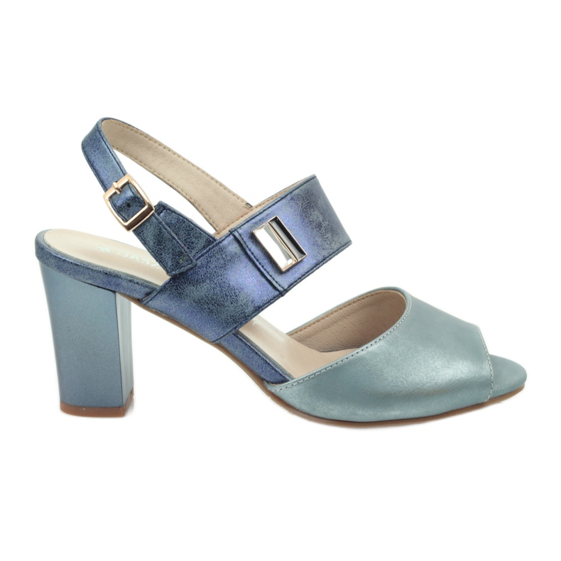 M.Daszyński Daszyńskin nahkapohjalliset sandaalit sininen