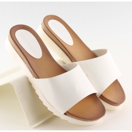 Naisten valkoiset tossut H10 valkoinen