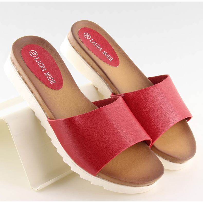 Punaiset naisten punaiset tossut H10 Red punainen