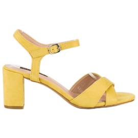 Milaya Keltaiset sandaalit tolppassa keltainen