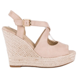 Wedge espadrillit ruskea Wedge espadrillit ruskea