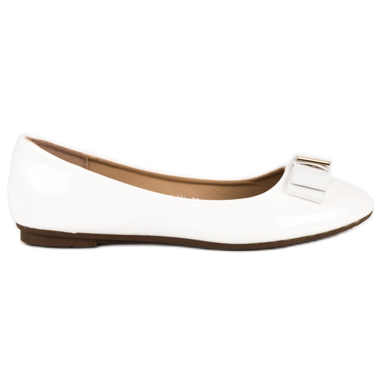 Diamantique Lakatut baleriinat rusetilla valkoinen