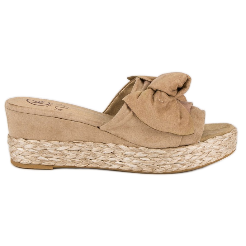 Kylie Espadrillit jousella ruskea