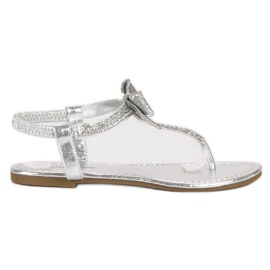 Abloom Varvastossut kuminauhalla harmaa