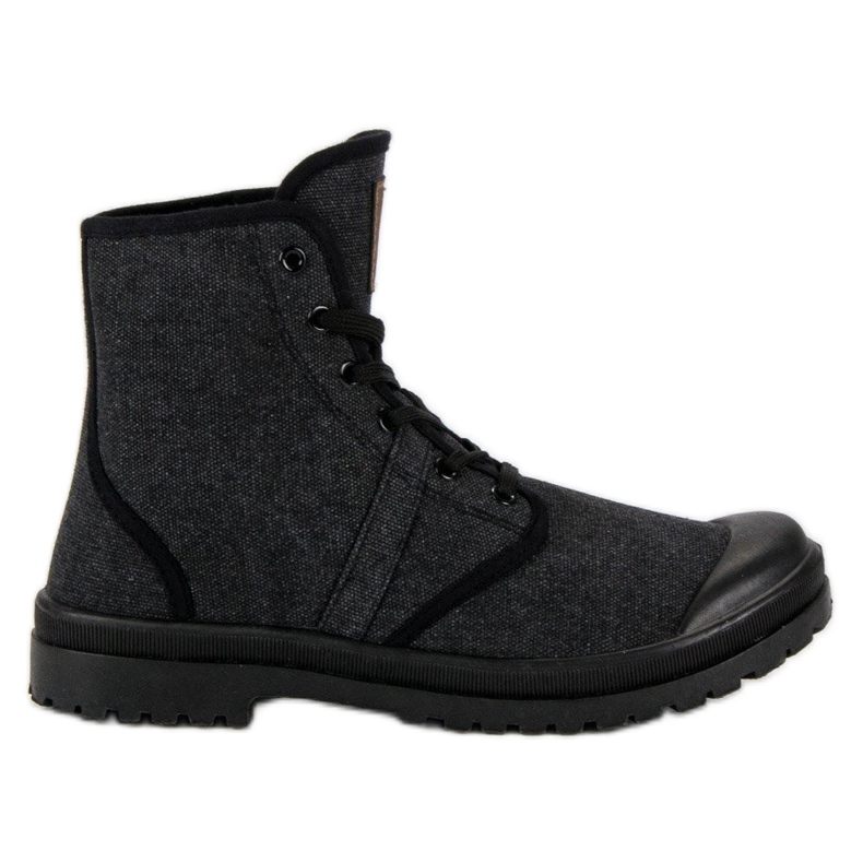 Mckeylor Naisten kangaskassit musta harmaa