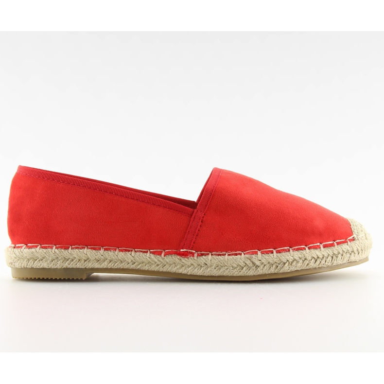 Klassiset punaiset espadrillit BB05P Red punainen