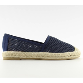 Tummansiniset mesh espadrillit MB-6461 Blue tummansininen