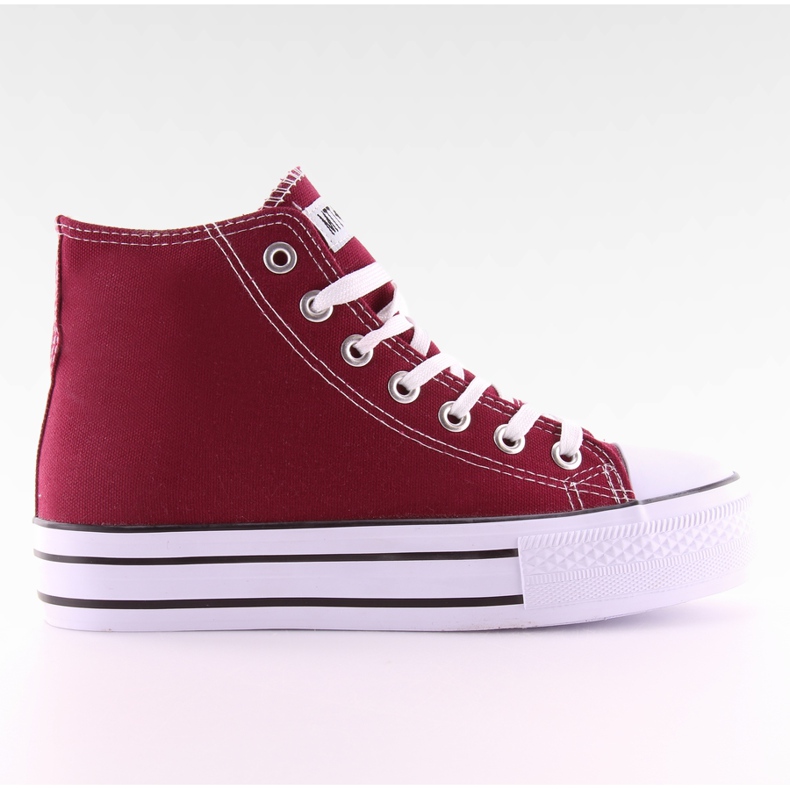 Kaksipohjainen LT-920B viini lenkkarit punainen