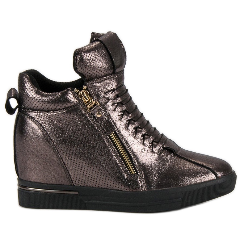 Tummanharmaat tennarit monivärinen