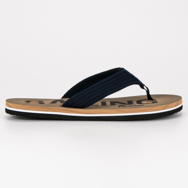 American Club Miesten flip-flops amerikkalainen sininen