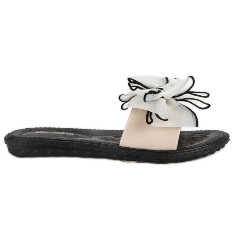 Tossut rusetilla ruskea