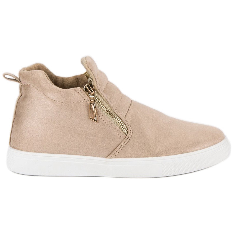 Suede Slip-On lenkkarit ruskea