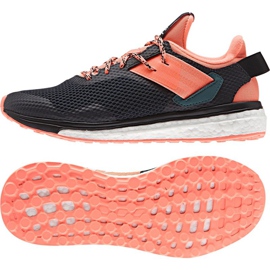 Juoksukengät Adidas Response 3 W AQ6105 musta