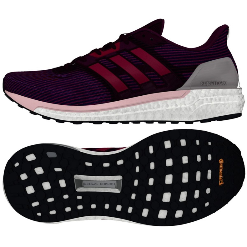 Juoksukengät Adidas Supernova W CG3069 violetti