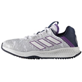 Adidas Rapida Turf Real Madrid Fc Jr BA9699 kengät valkoinen valkoinen