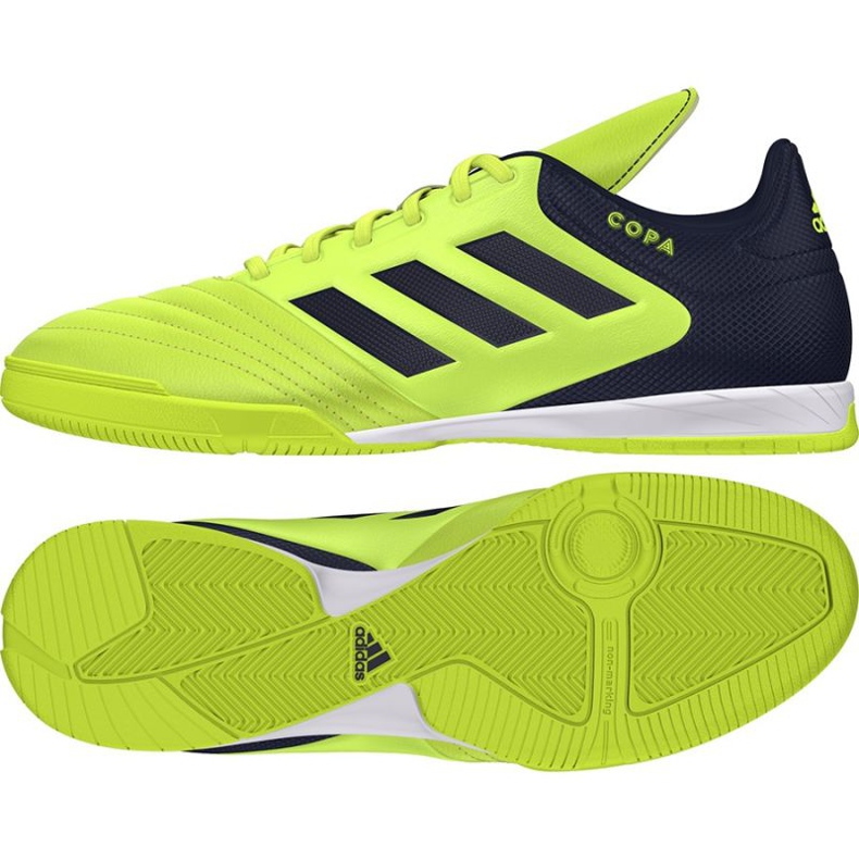 Sisäkengät adidas Copa 17.3 In M S77147 vihreä