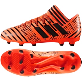 Adidas Nemeziz 17.3 Fg Jr S82428 jalkapallokengät oranssi oranssi