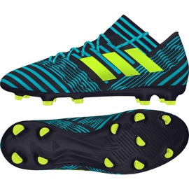 Adidas Nemeziz 17.3 Fg M jalkapallokengät tummansininen
