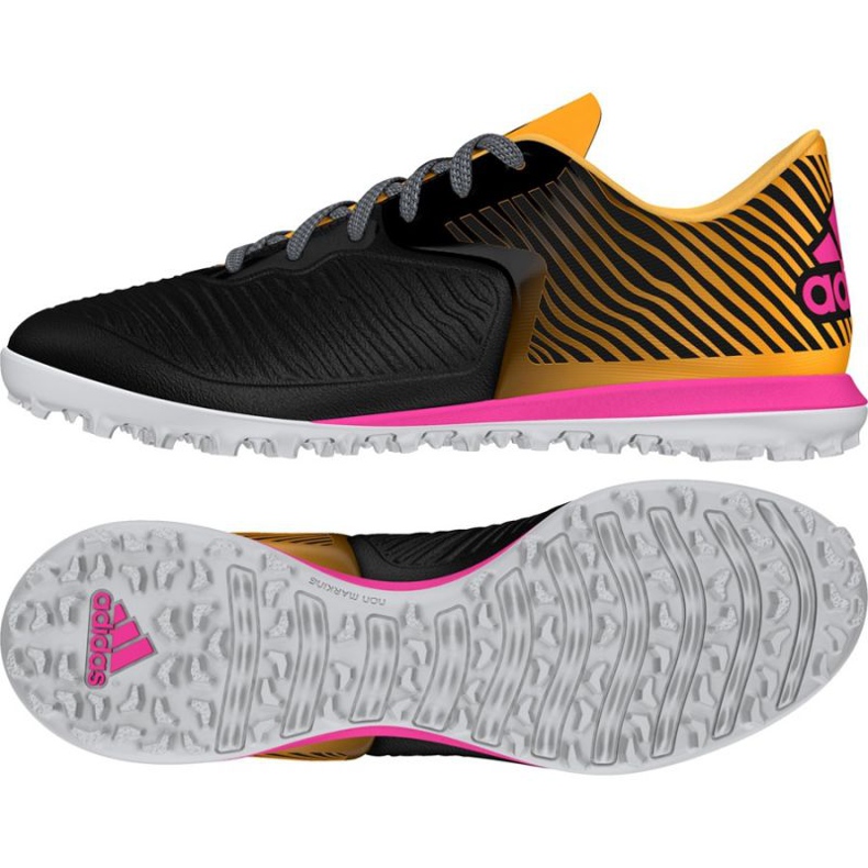 Adidas X 15.2 Cg M AF4820 jalkapallokengät musta