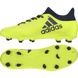 Adidas X 17.3 Fg Jr. jalkapallokengät kanssa noin ł vol y