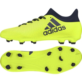 Adidas X 17.3 Fg M S82366 jalkapallokengät kanssa noin ł vol y