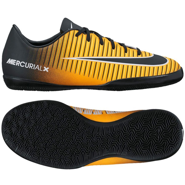 Nike MercurialX Victory Vi Ic Jr 831947-801 jalkapallokengät oranssi monivärinen