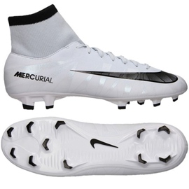 Nike MercurialX Victory VI CR7 DF FG M 903605-401 jalkapallokengät valkoinen