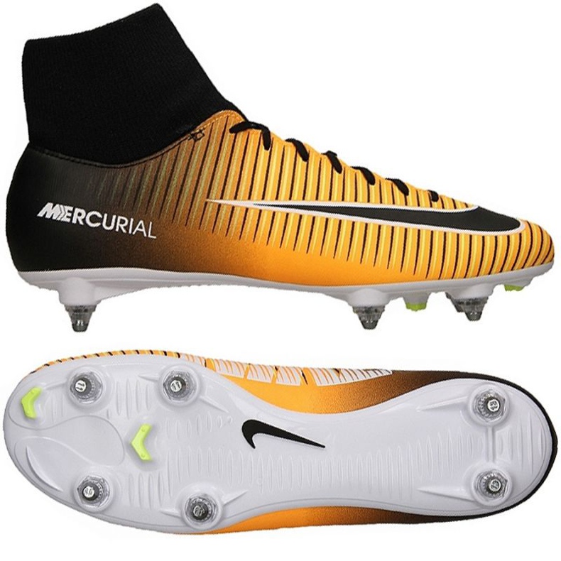 Nike Mercurial Victory VI DF SG M 903610-801 jalkapallokengät oranssi