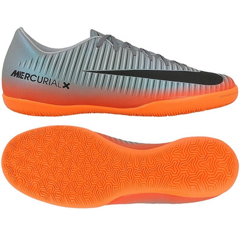 Nike MercurialX Victory Vi sisäkengät harmaa