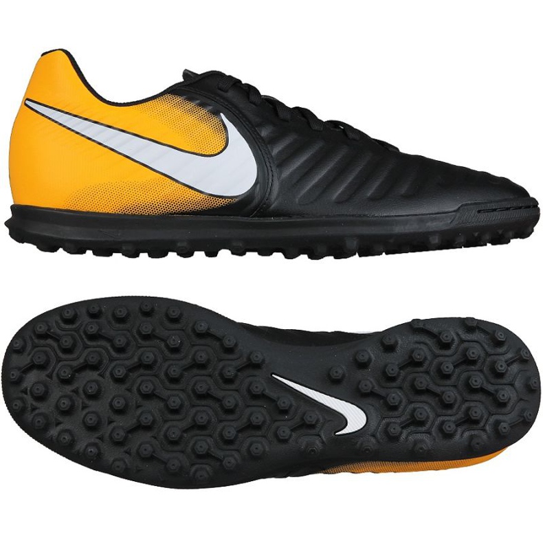 Nike TiempoX Rio Iv Tf M 897770-008 jalkapallokengät monivärinen musta