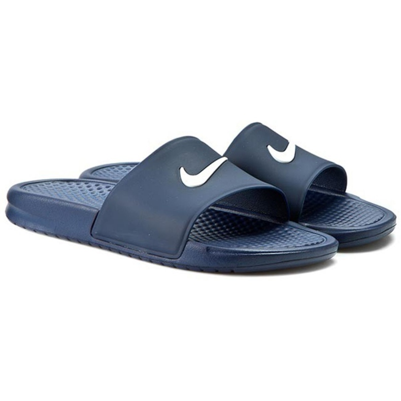 Nike Sportswear Benassi Shower Slide M 819024-410 laivastonsininen