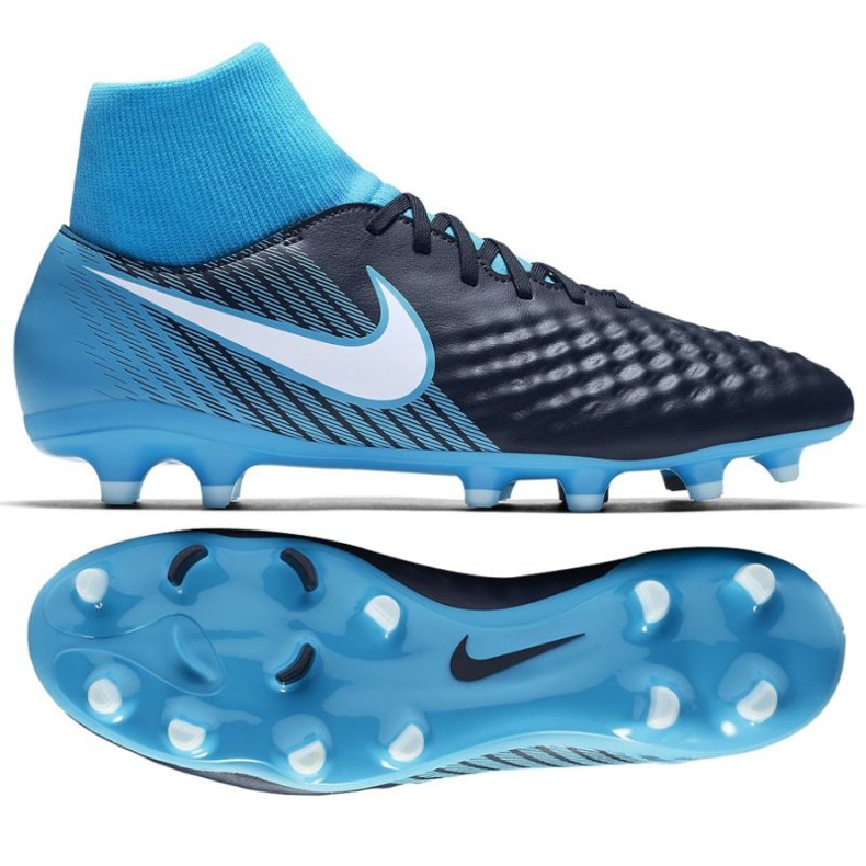 Nike Magista Onda Ii Df Fg M 917787-414 jalkapallokengät monivärinen sininen