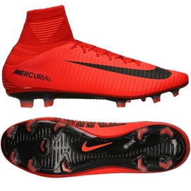 Nike Mercurial Veloce Iii jalkapallokengät punainen