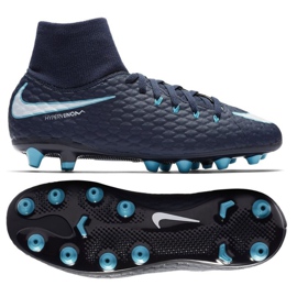 Nike Hypervenom Phelon jalkapallokengät tummansininen