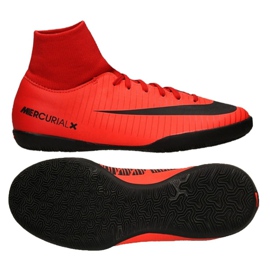 Sisäkengät Nike MercurialX Victory 6 Df Ic Jr 903599-616 punainen punainen