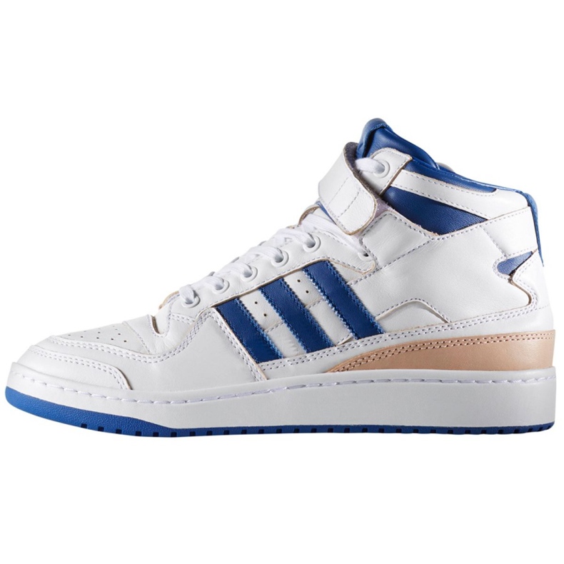 Adidas Originals Forum Mid M BY4412 kengät valkoinen sininen