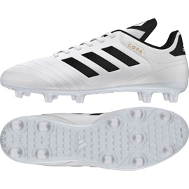 Adidas Copa 18.3 Fg M BB6358 jalkapallokengät valkoinen valkoinen