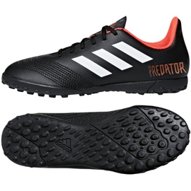 Adidas Predator Tango 18.4 Tf Jr CP9095 jalkapallokengät musta musta