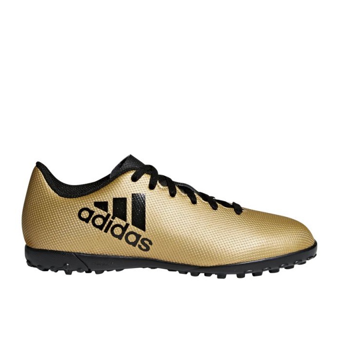 Adidas X Tango 17.4 Tf jalkapallokengät kultainen