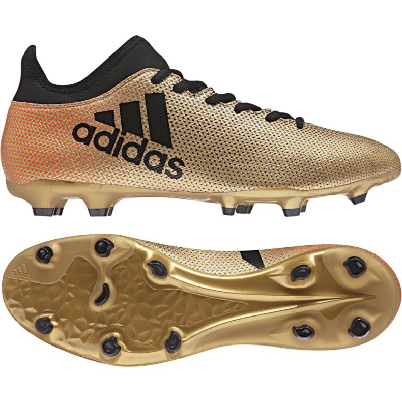Adidas X 17.3 Fg M CP9190 jalkapallokengät monivärinen monivärinen