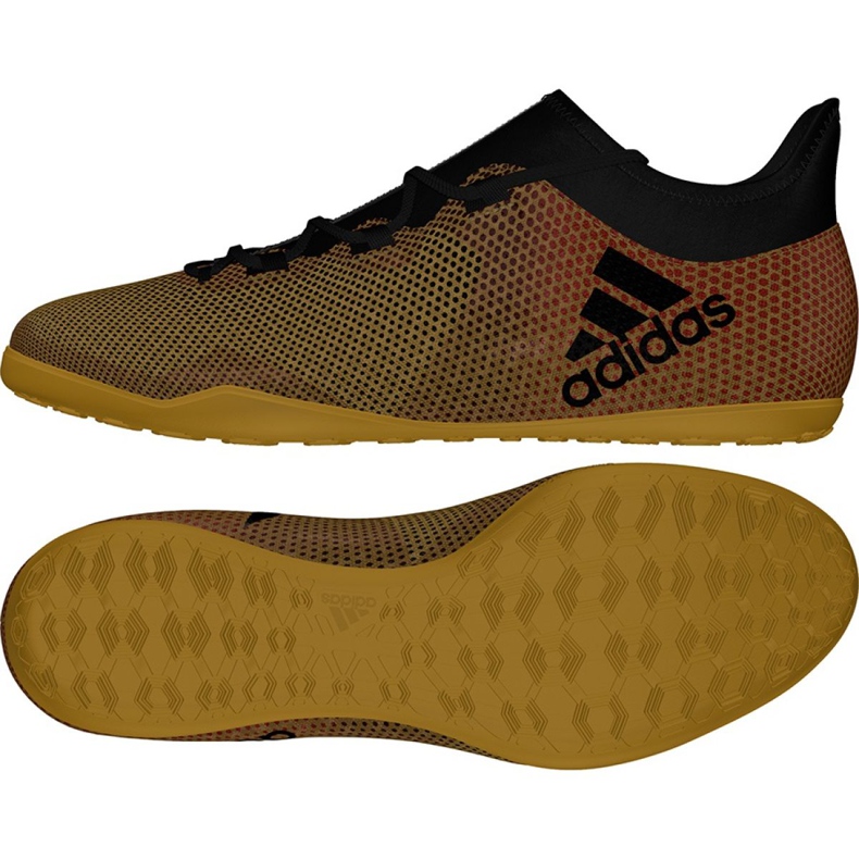 Sisäkengät adidas X Tango 17.3 In M CP9139 monivärinen kultainen