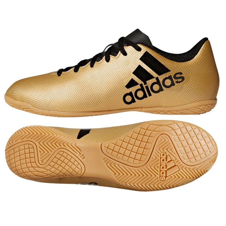 Sisäkengät adidas X Tango 17.4 In M CP9149 monivärinen kultainen