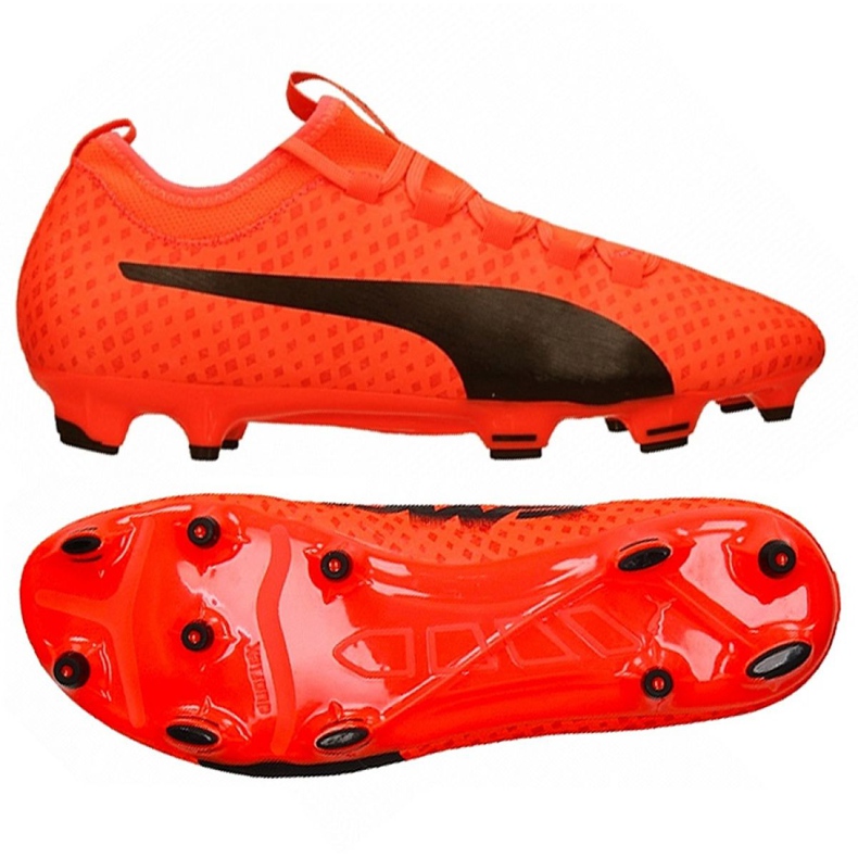 Puma Evo Power Vigor 3 Fg M 104297 01 jalkapallokengät monivärinen punainen